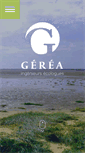 Mobile Screenshot of gerea.fr